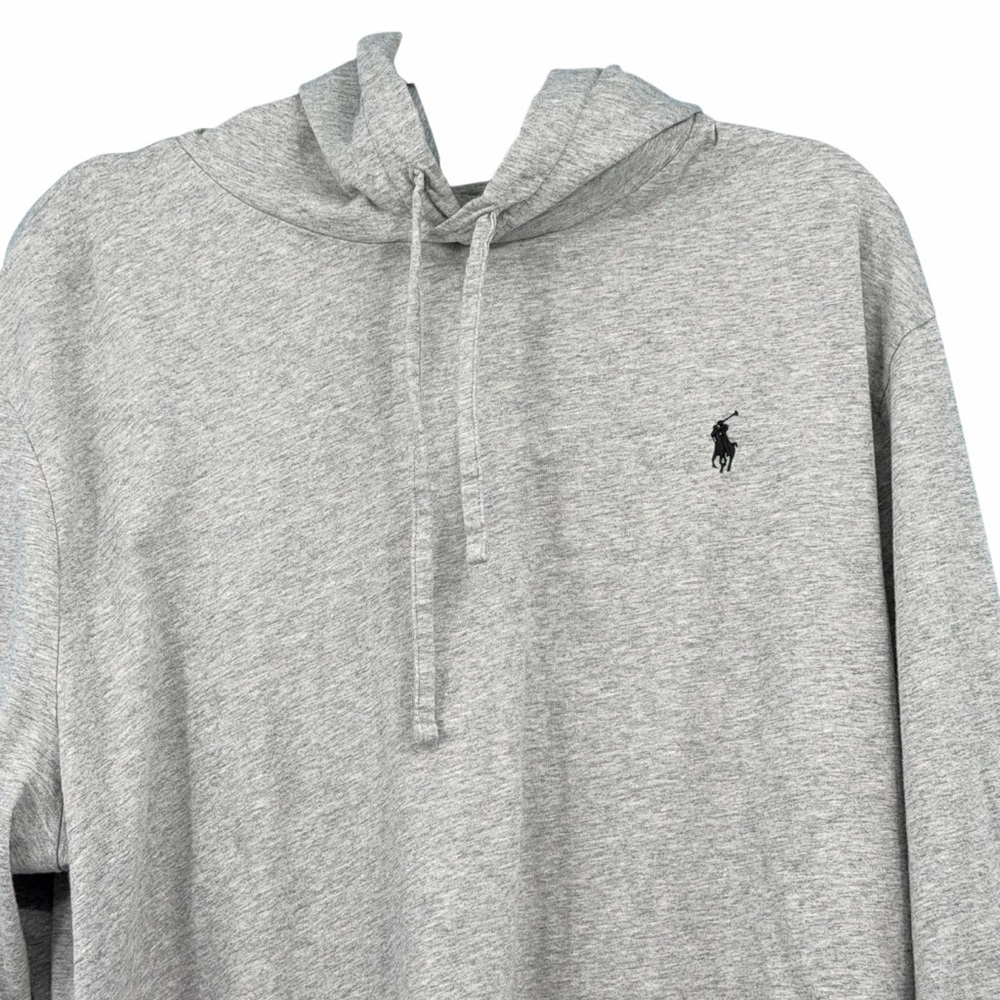 Polo by Ralph Lauren Men's Light Gray Hoodie - Picture 2 of 5